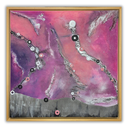 My Milky Way - abstraktes Wandbild auf Leinwand 80x80cm